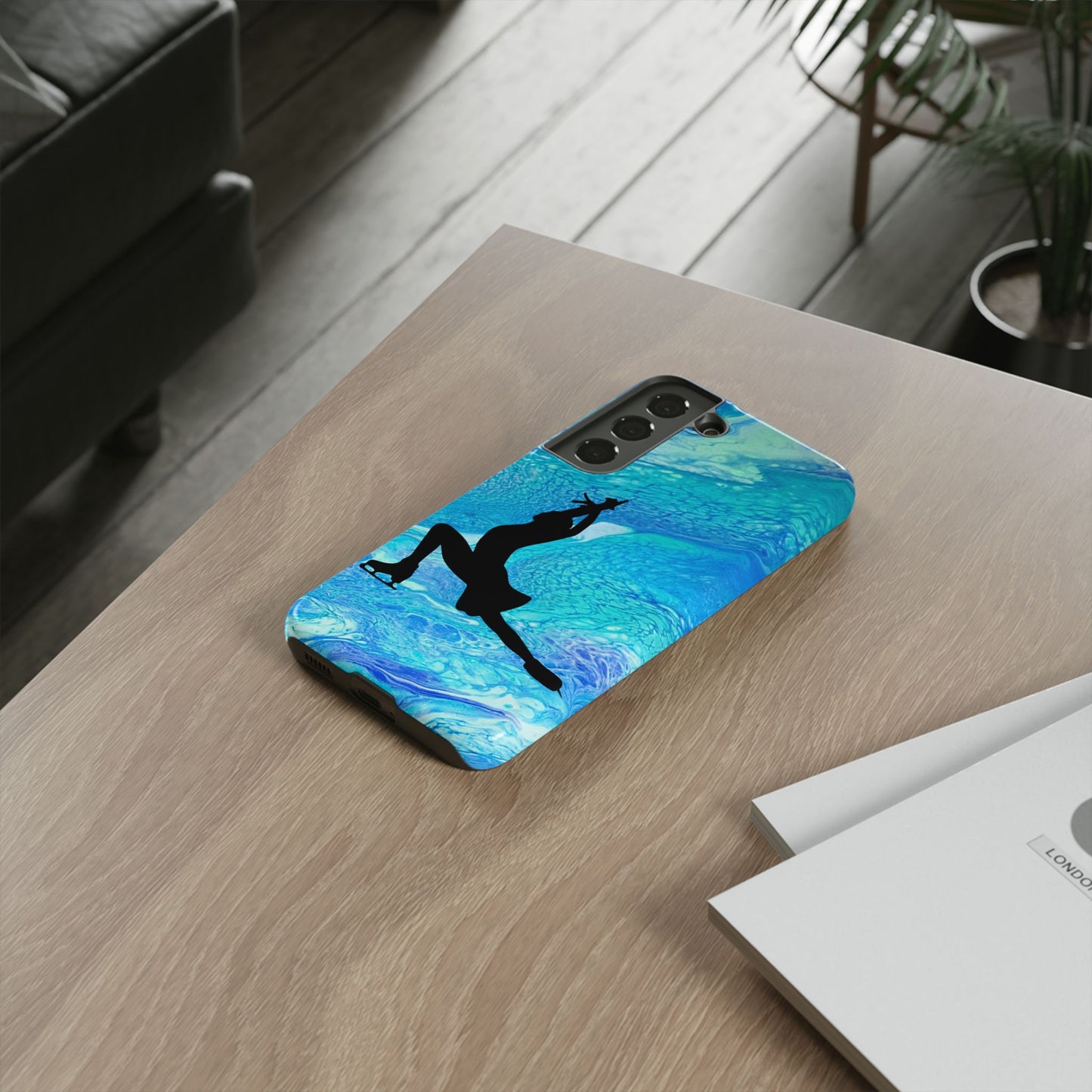 Figure skating phone cases