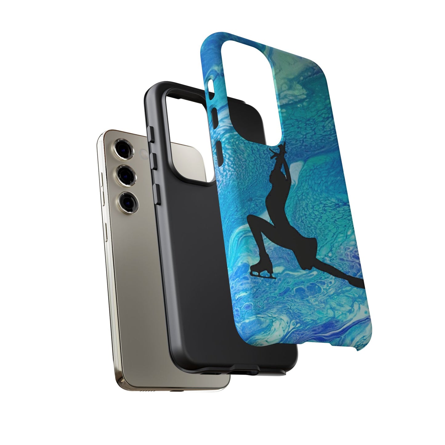 Figure skating phone cases