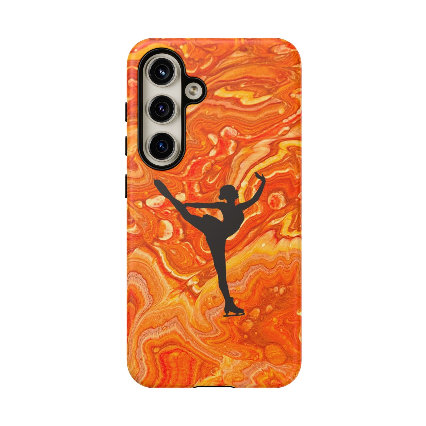 Figure skating phone case