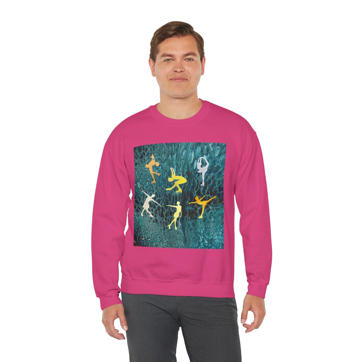 Unisex Figure Skating crewneck Sweatshirt