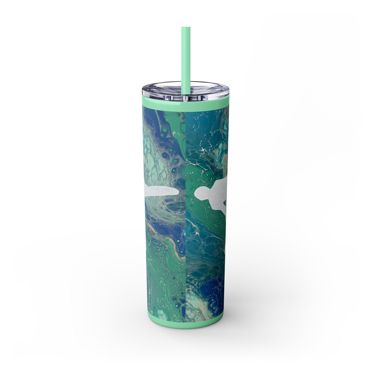 Figure Skating Tumbler, 20oz with Straw