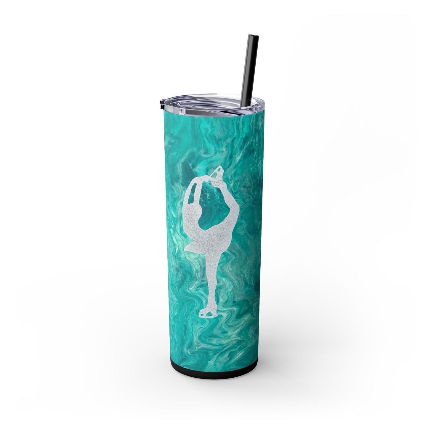 Figure Skating Tumbler, 20oz with straw
