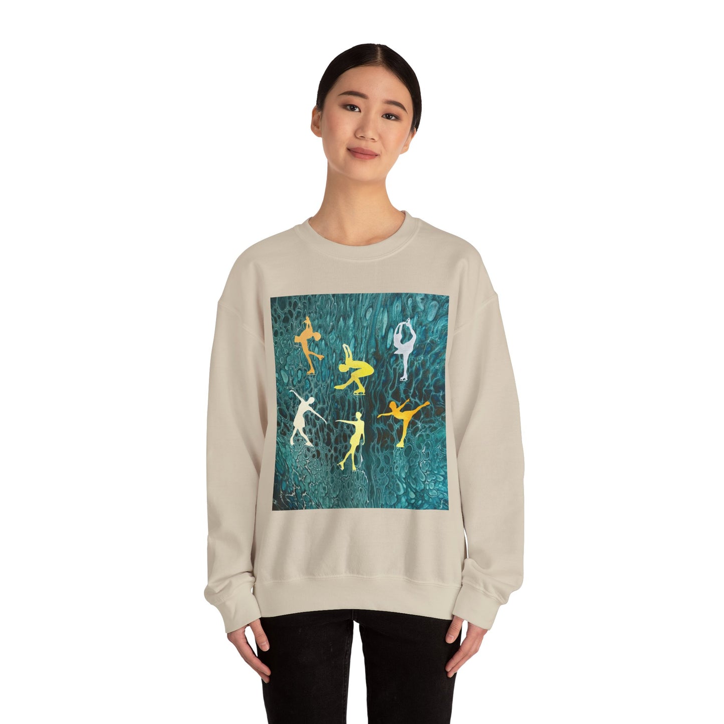 Unisex Figure Skating crewneck Sweatshirt