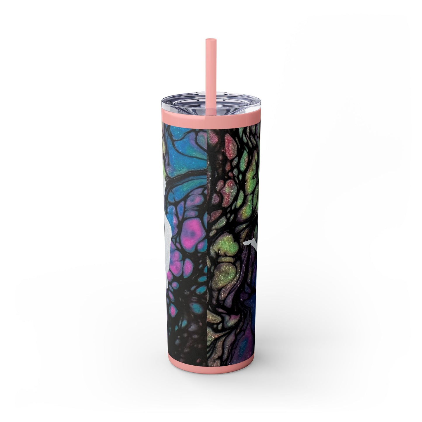Figure Skating Tumbler,  20oz with straw