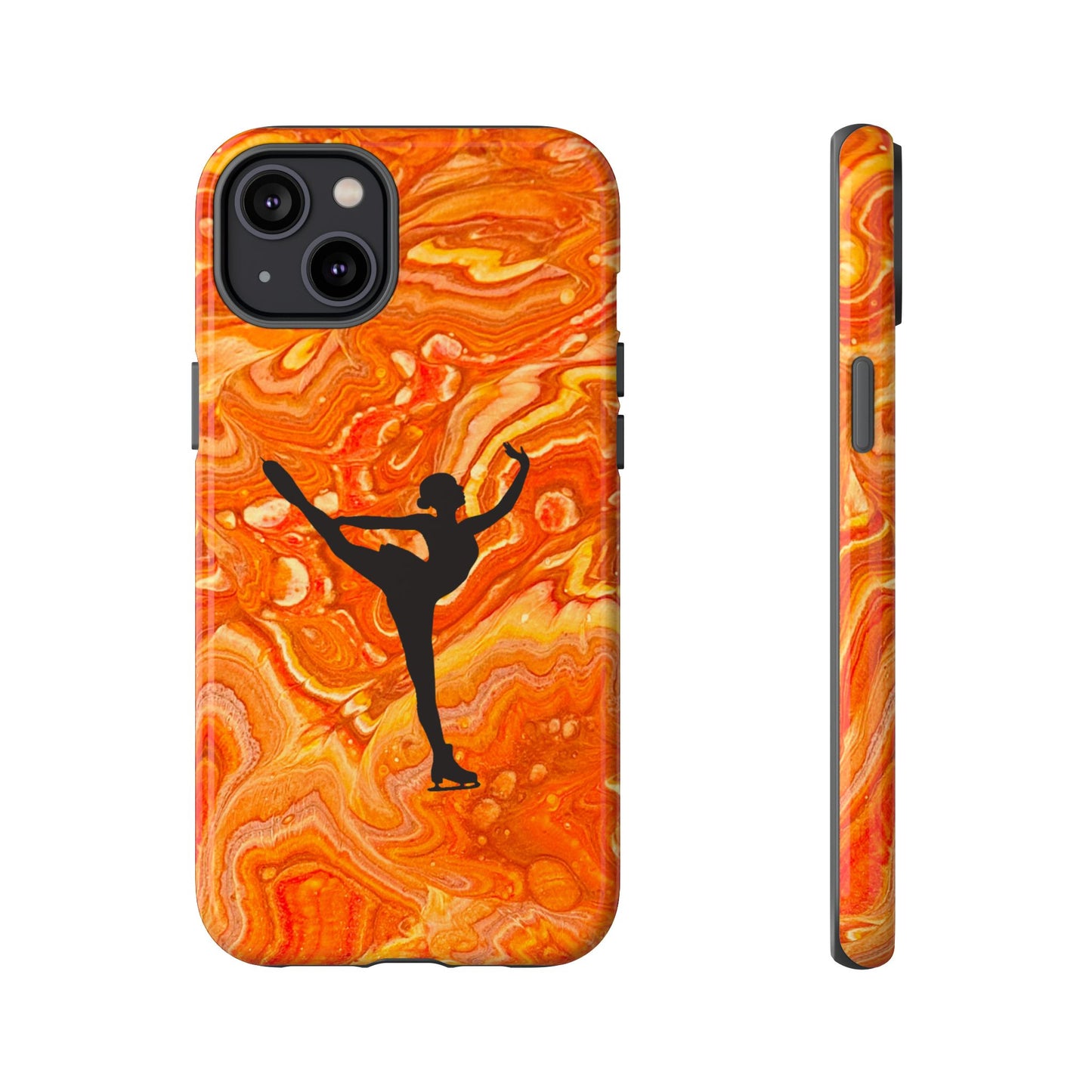 Figure skating phone case