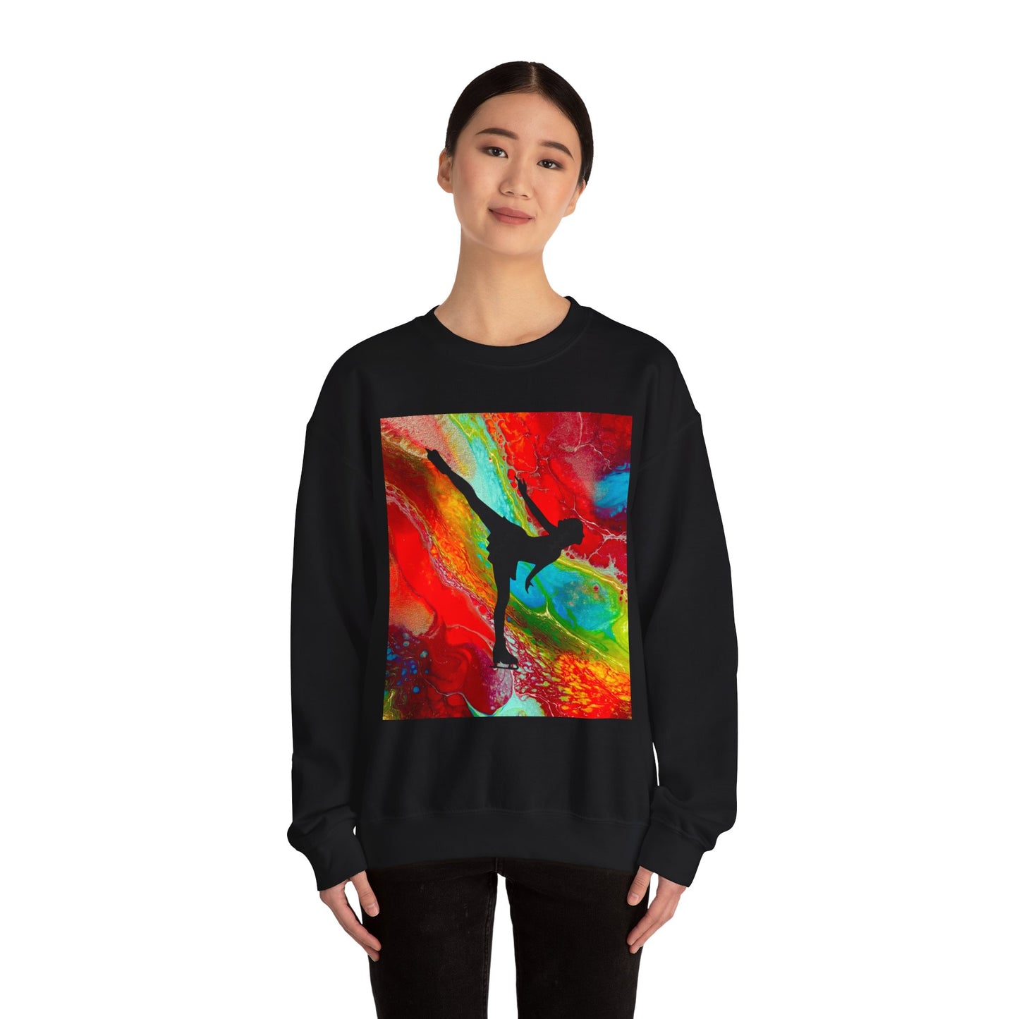 Unisex Figure Skating Crewneck Sweatshirt