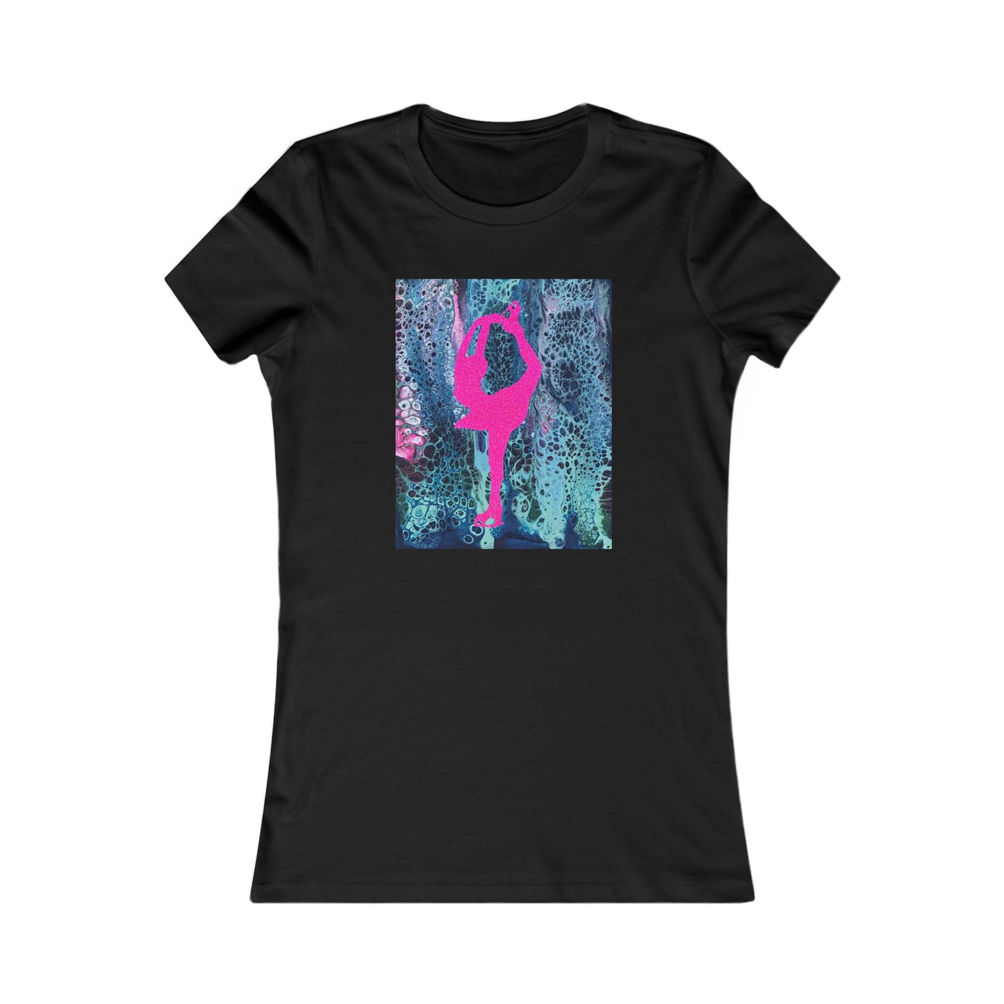Ladies figure skating T-shirt