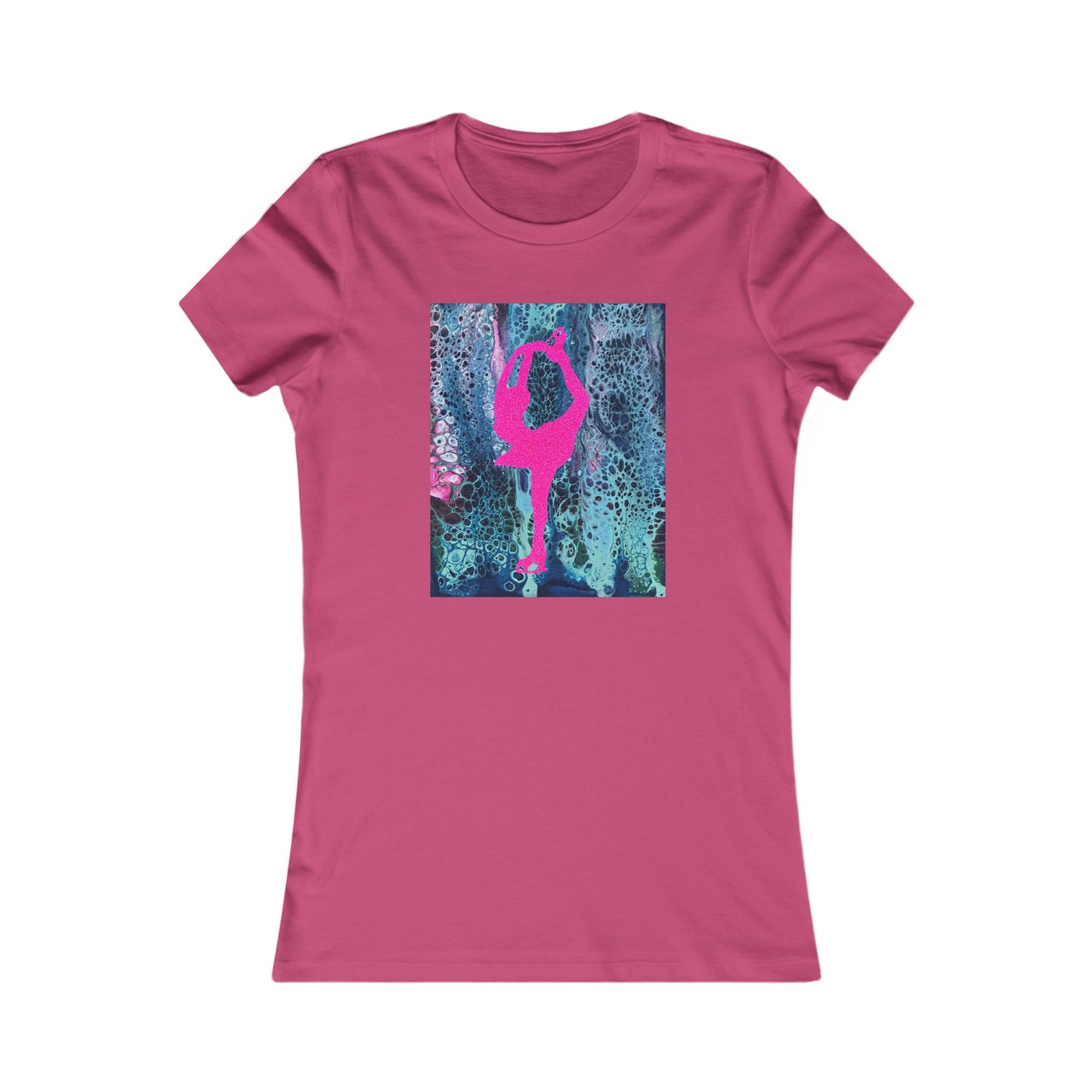 Ladies figure skating T-shirt