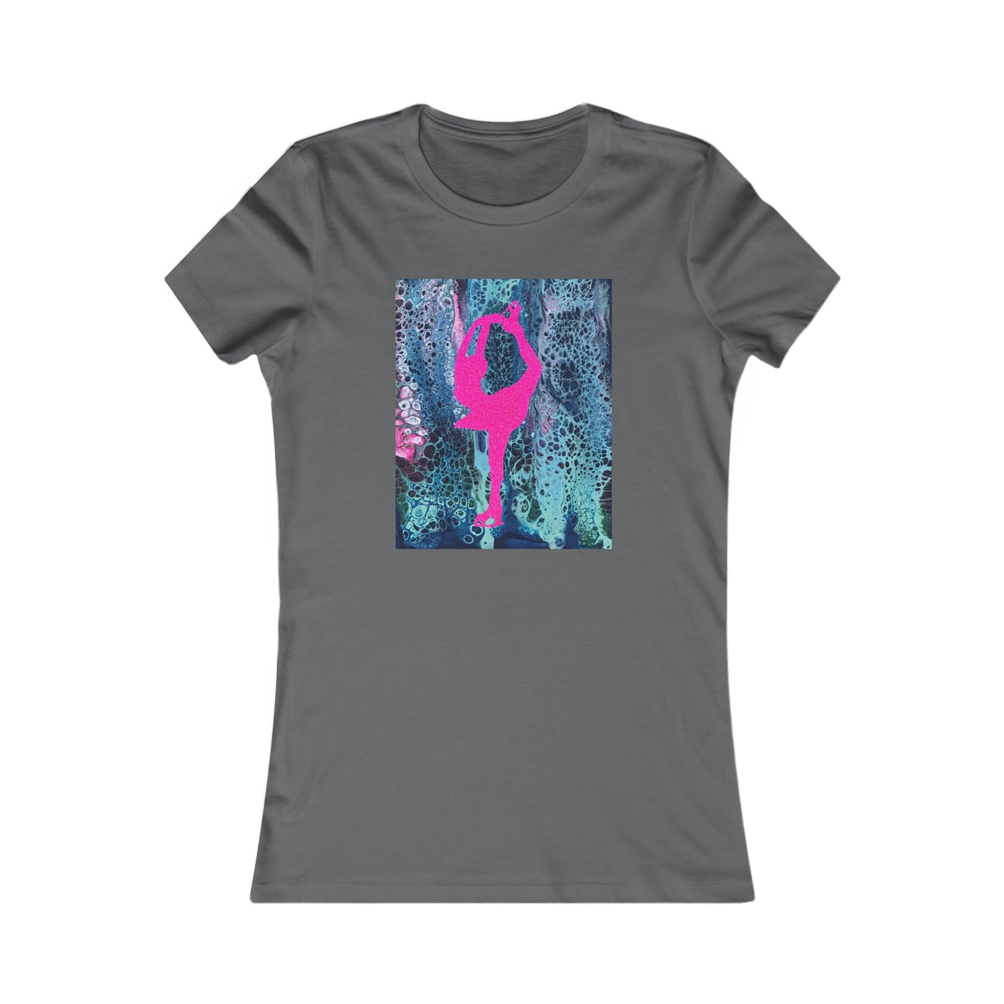 Ladies figure skating T-shirt