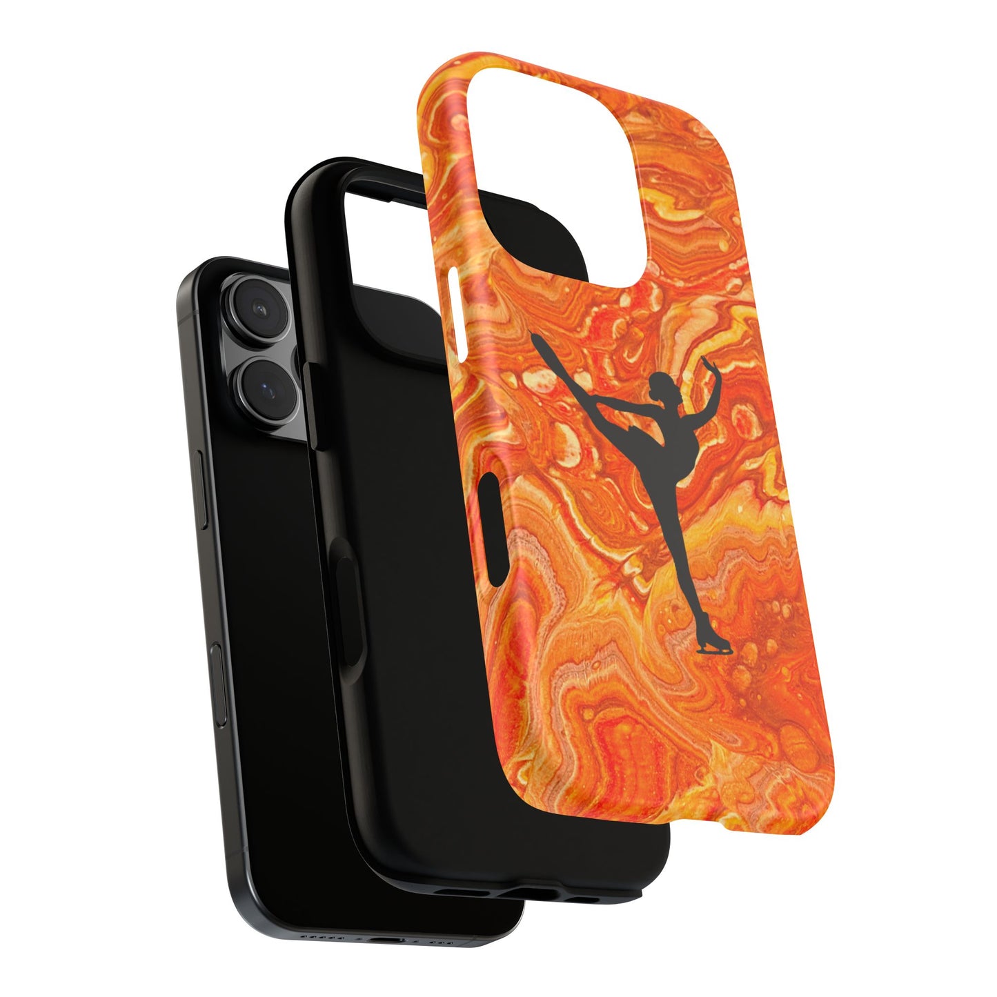 Figure skating phone case