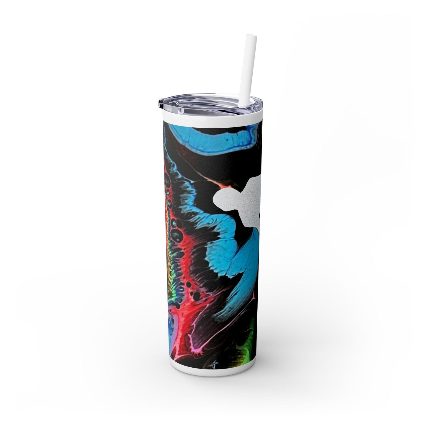 Figure Skating Tumbler,  20oz with straw