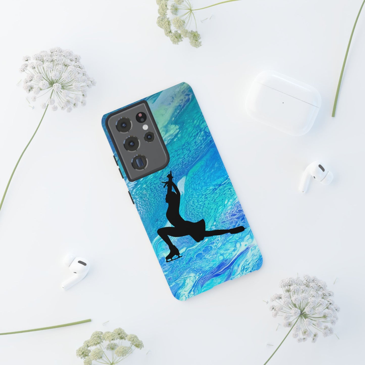 Figure skating phone cases