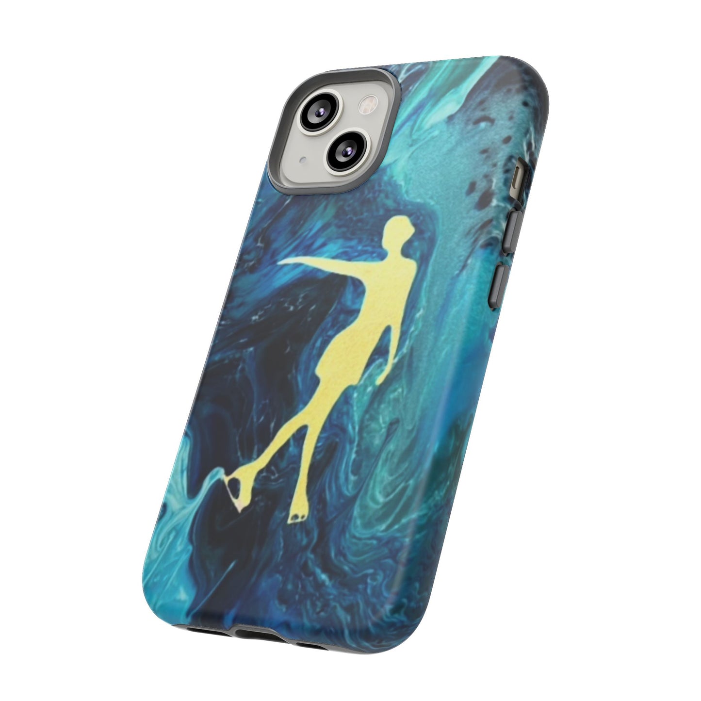 Figure skating phone case