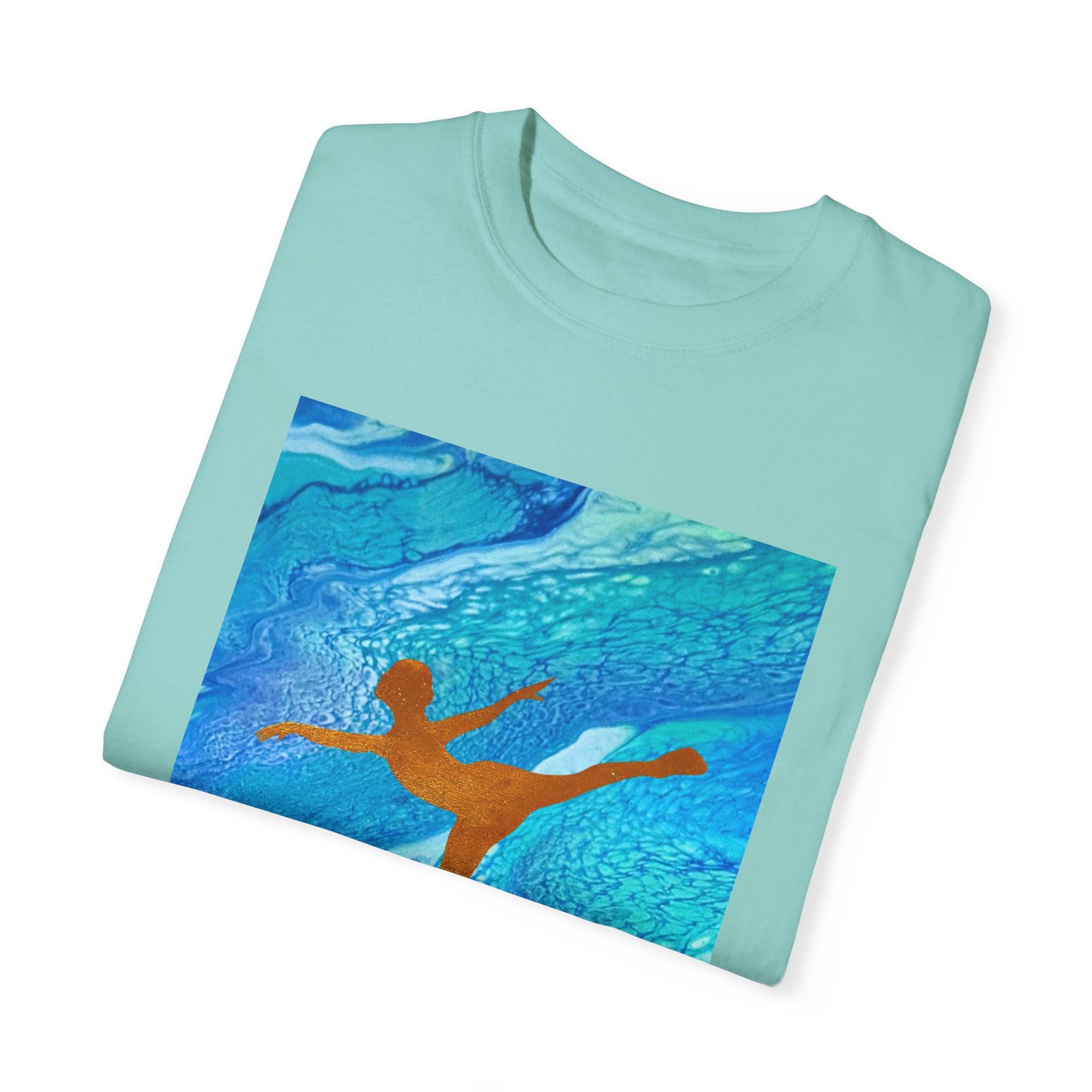 Figure Skating T-shirt—Unisex Garment-Dyed Tee