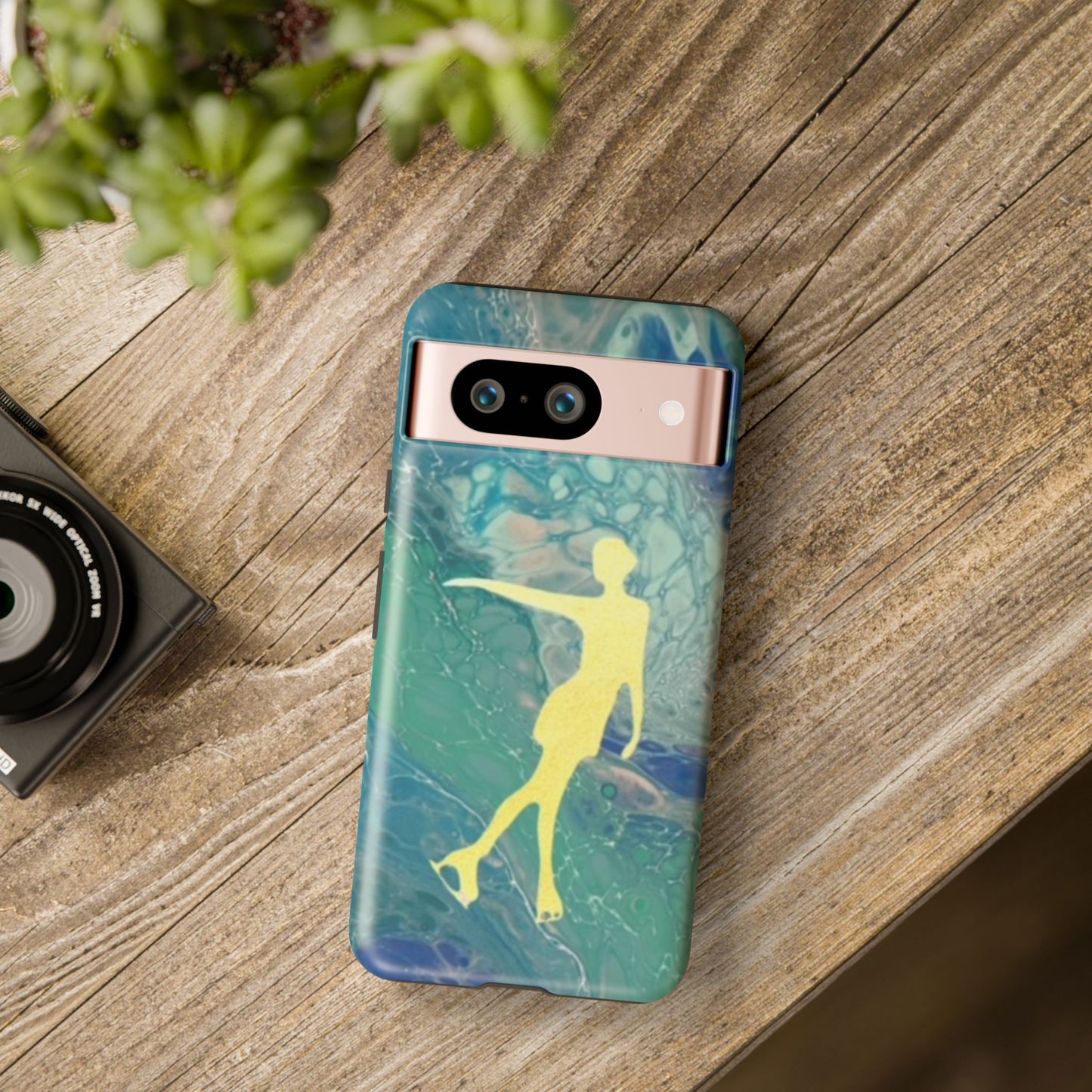 Figure skating phone cases