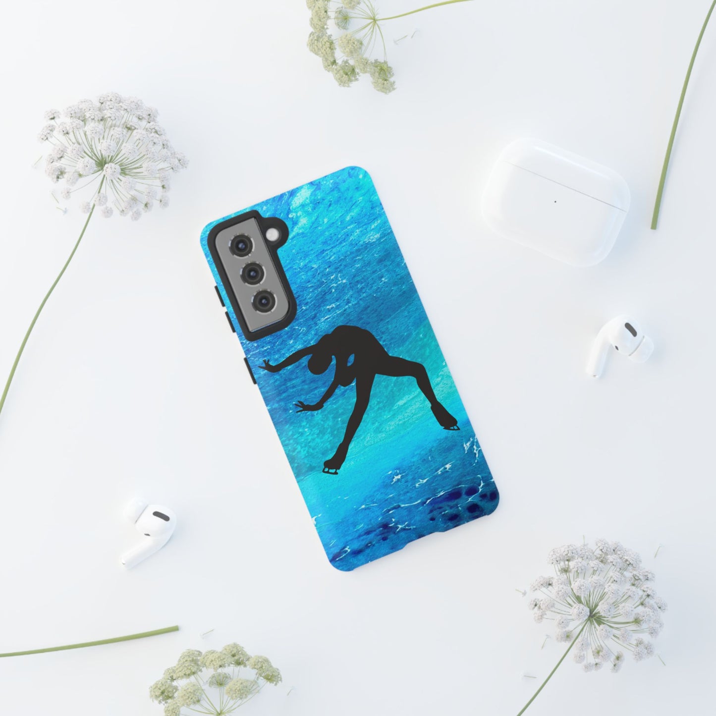 Figure skating phone cases