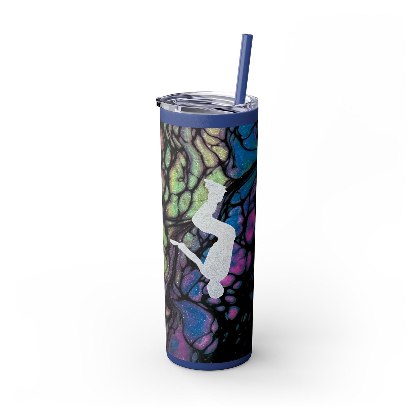 Figure Skating Tumbler,  20oz with straw