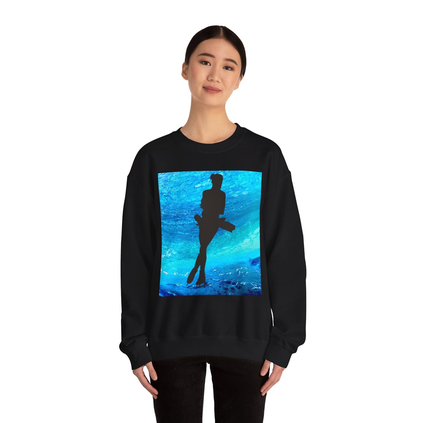 Unisex Figure Skating Crewneck Sweatshirt