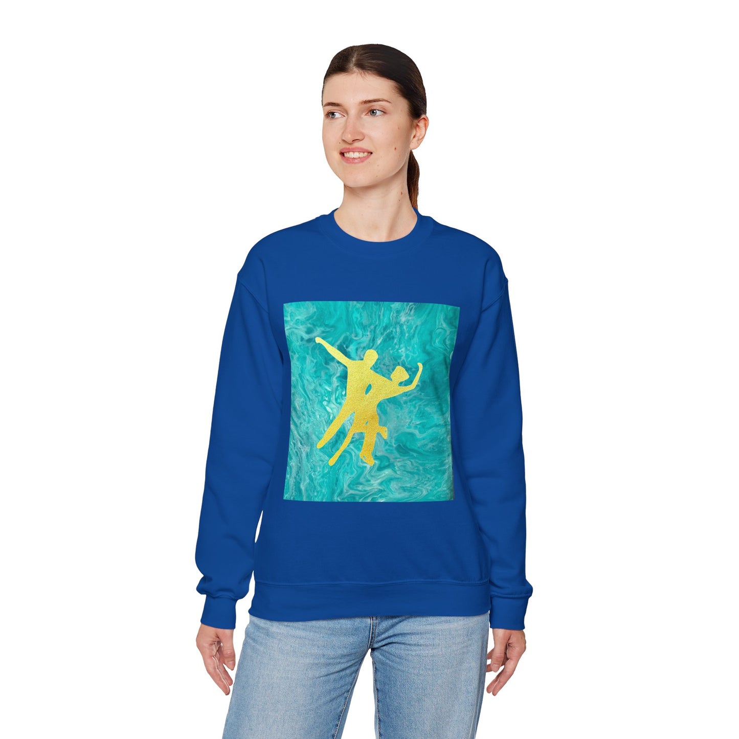 Unisex  Figure skating crewneck Sweatshirt