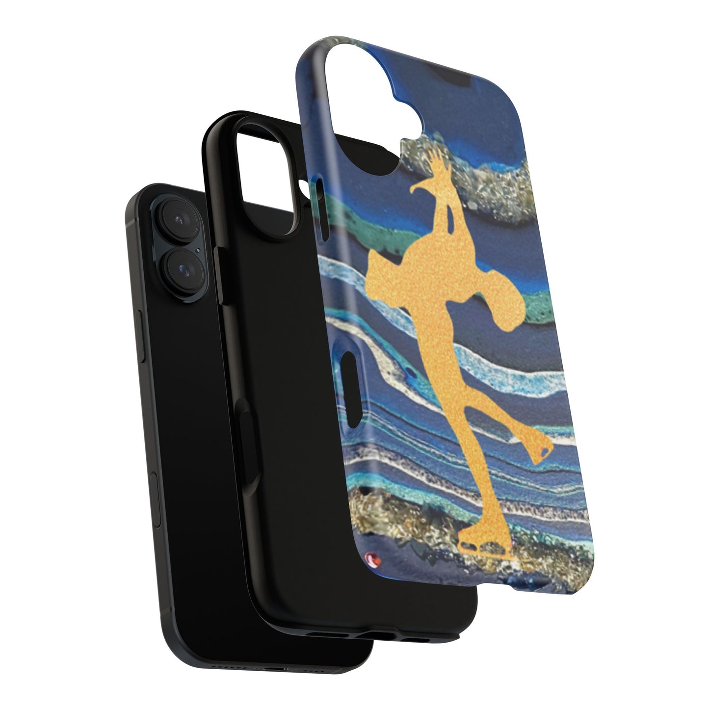 Figure skating phone case