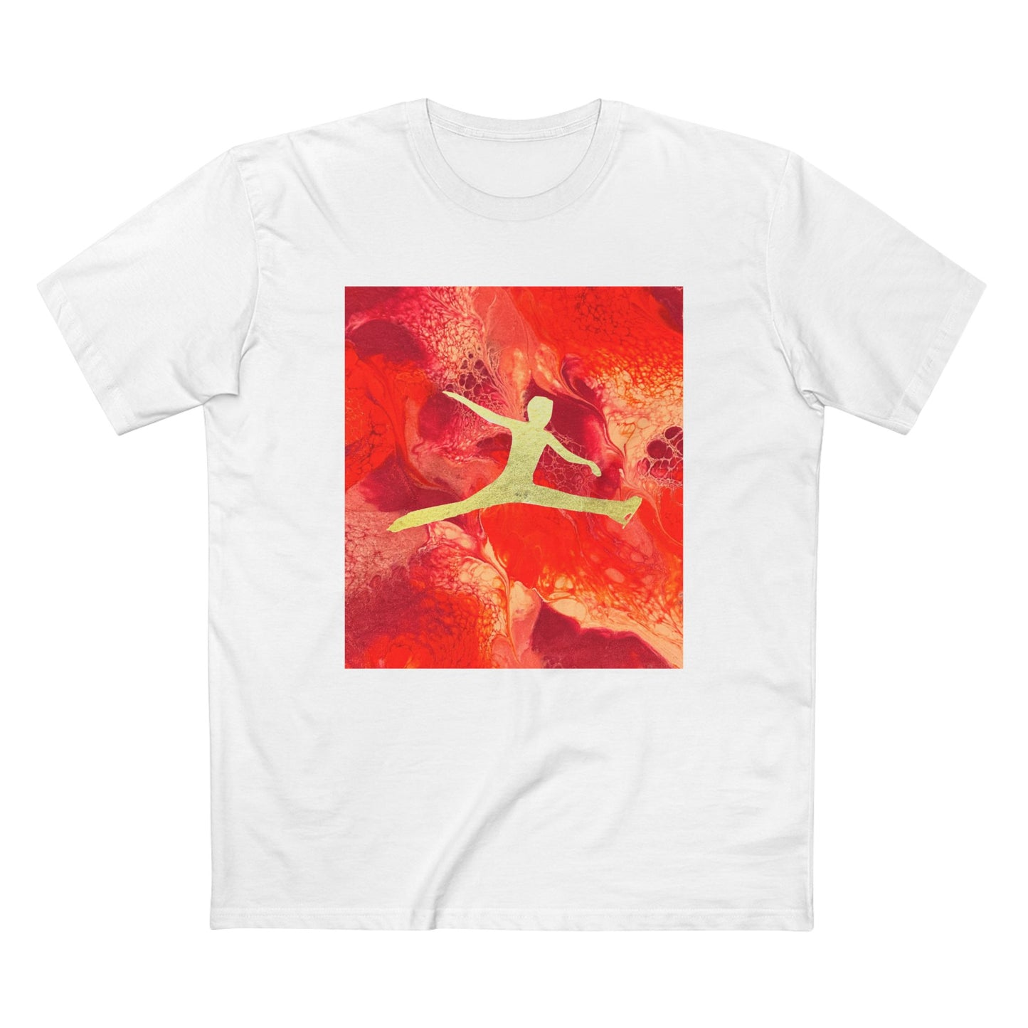 Men's figure skating T-shirt