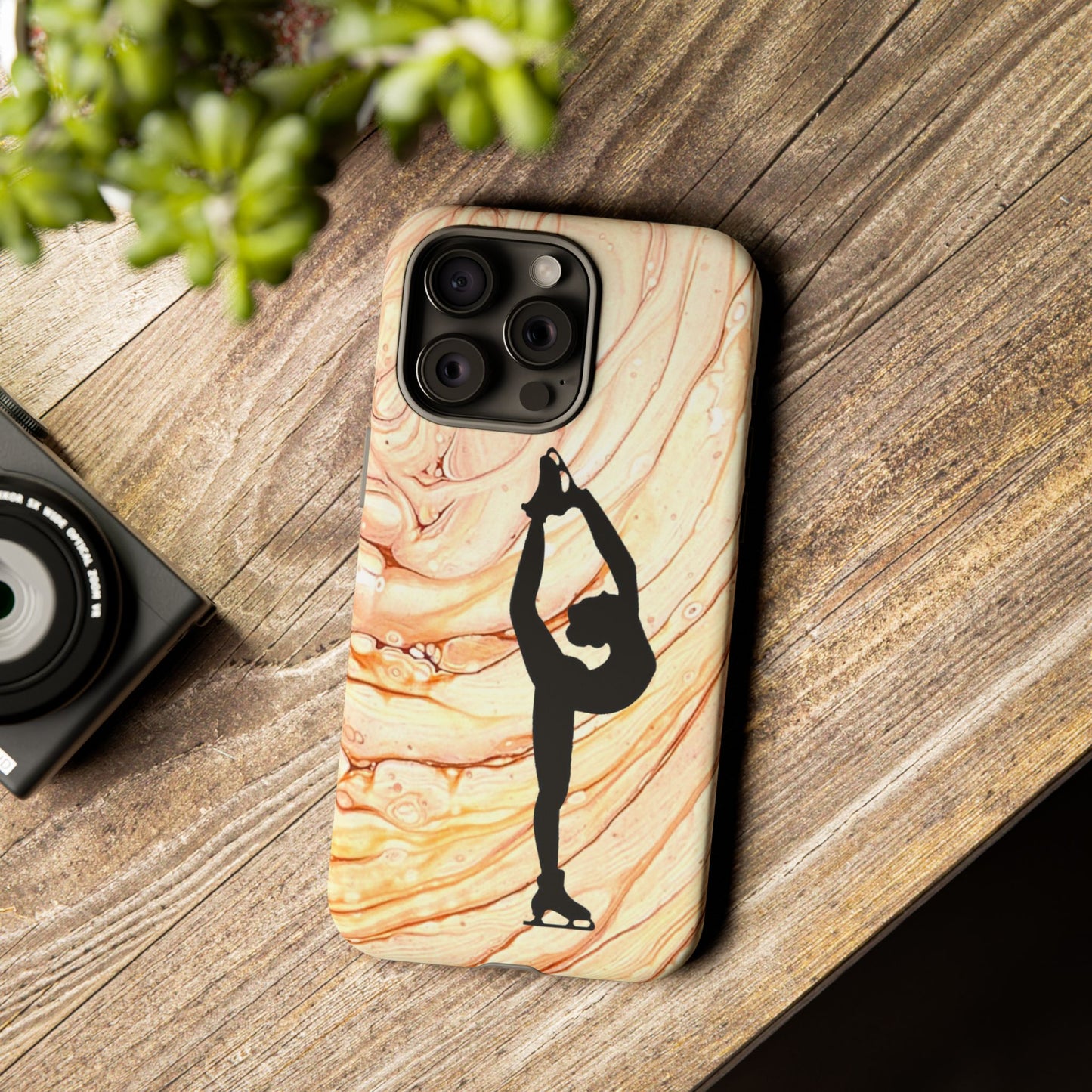 Figure skating phone cases