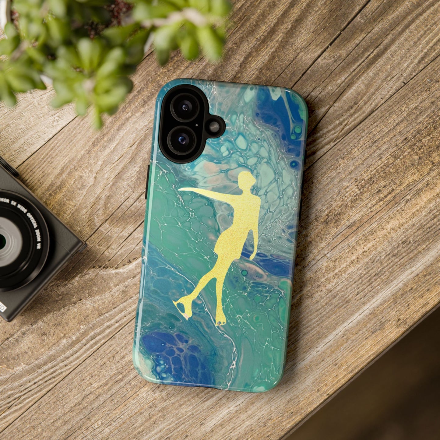 Figure skating phone cases