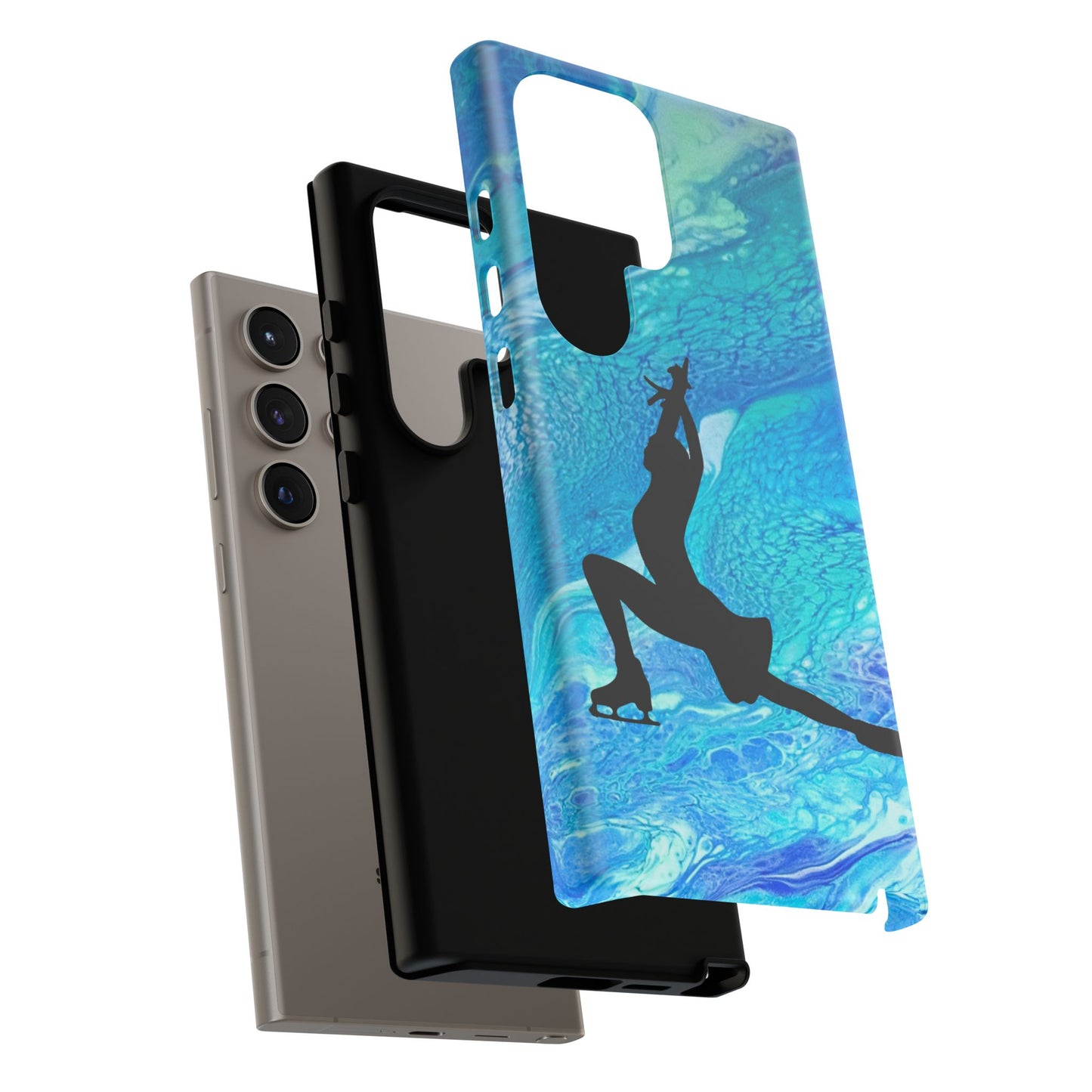 Figure skating phone cases