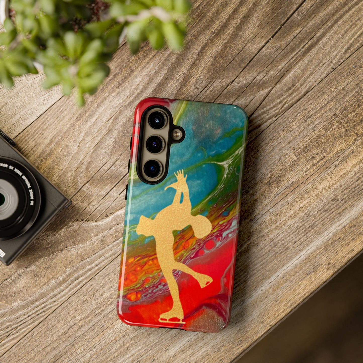 Figure skating phone cases