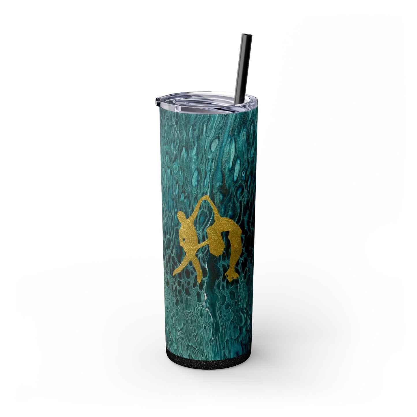 Figure Skating Tumbler, 20oz with straw