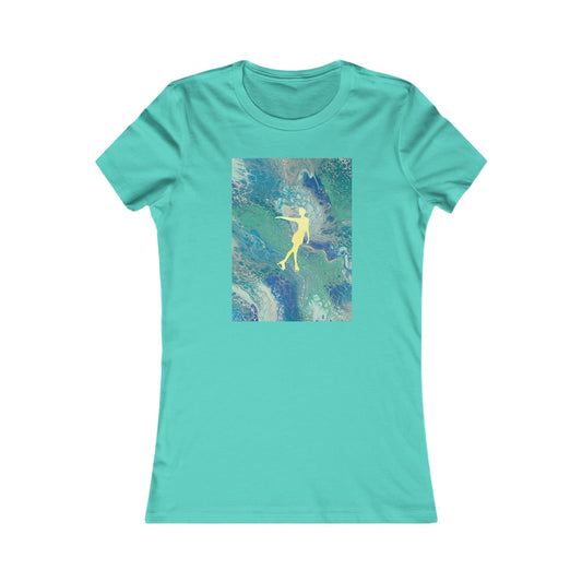 Ladies figure skating T-shirt