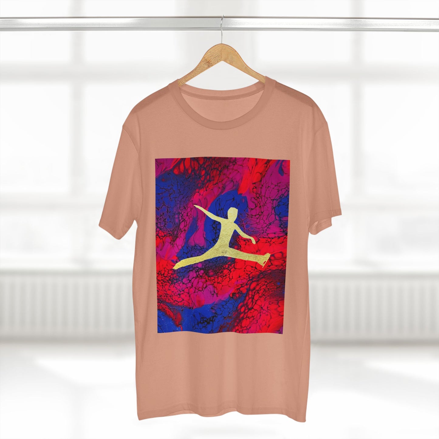 Men's figure skating T-shirt