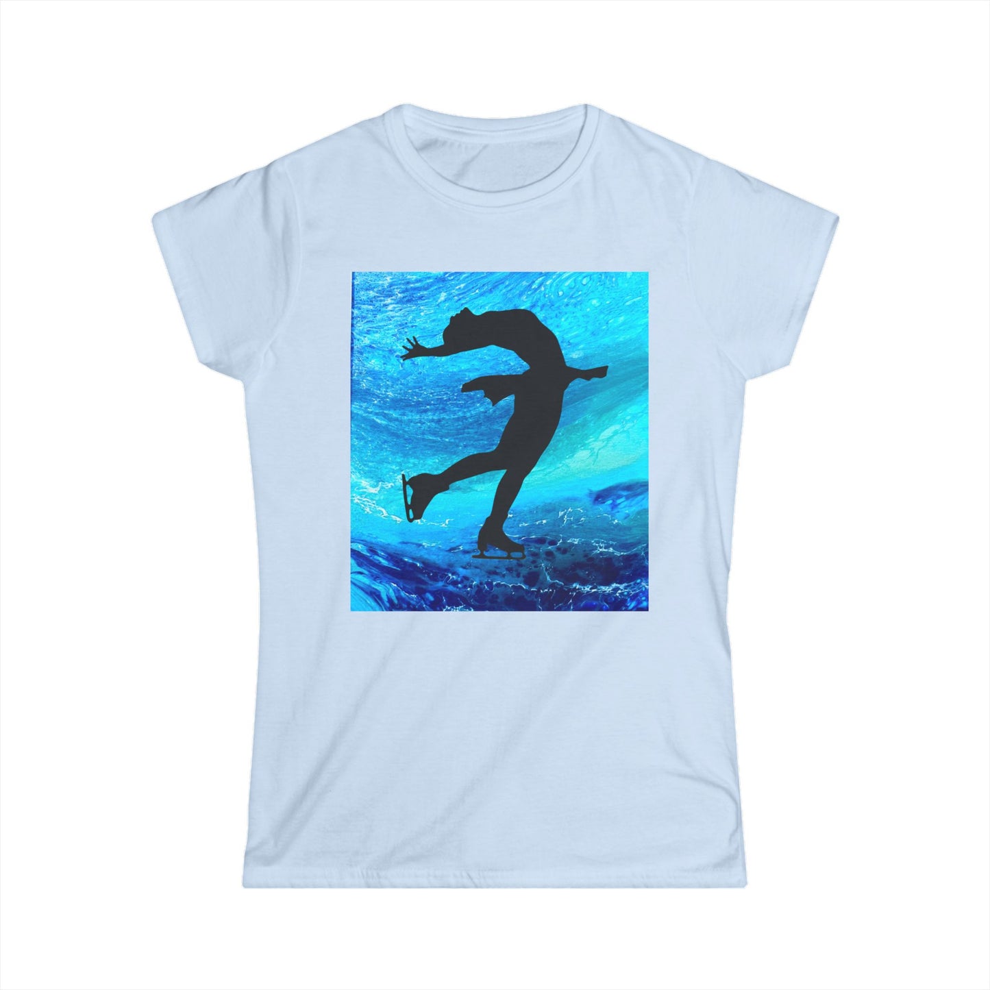 Ladies figure skating T-shirt