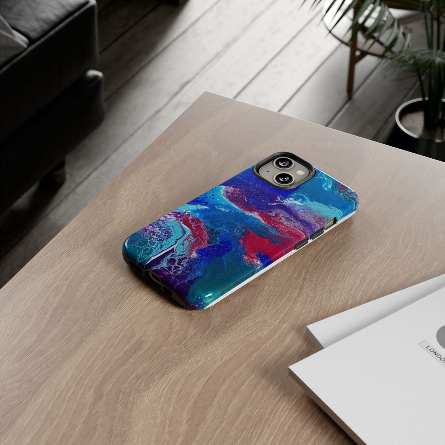 Tough Phone Case for iPhone, Samsung and Google pixel devices with Artwork Design