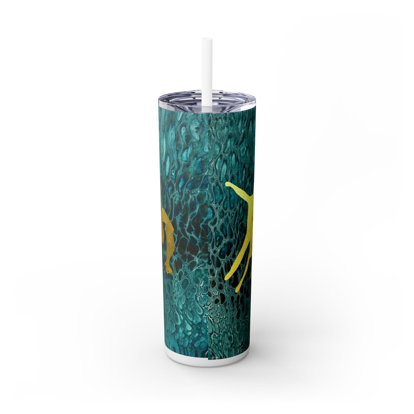 Figure Skating Tumbler, 20oz with straw