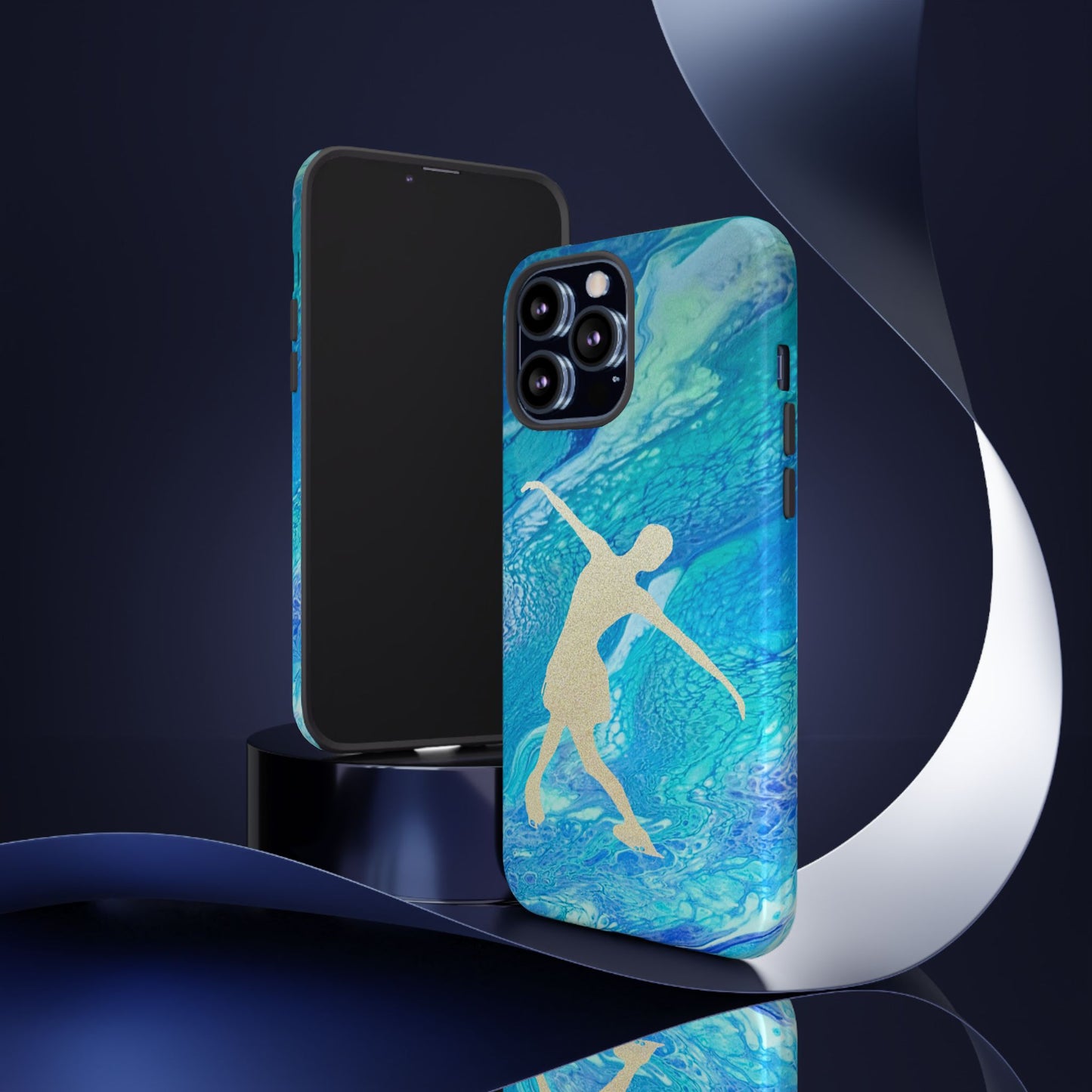 Figure skating phone cases