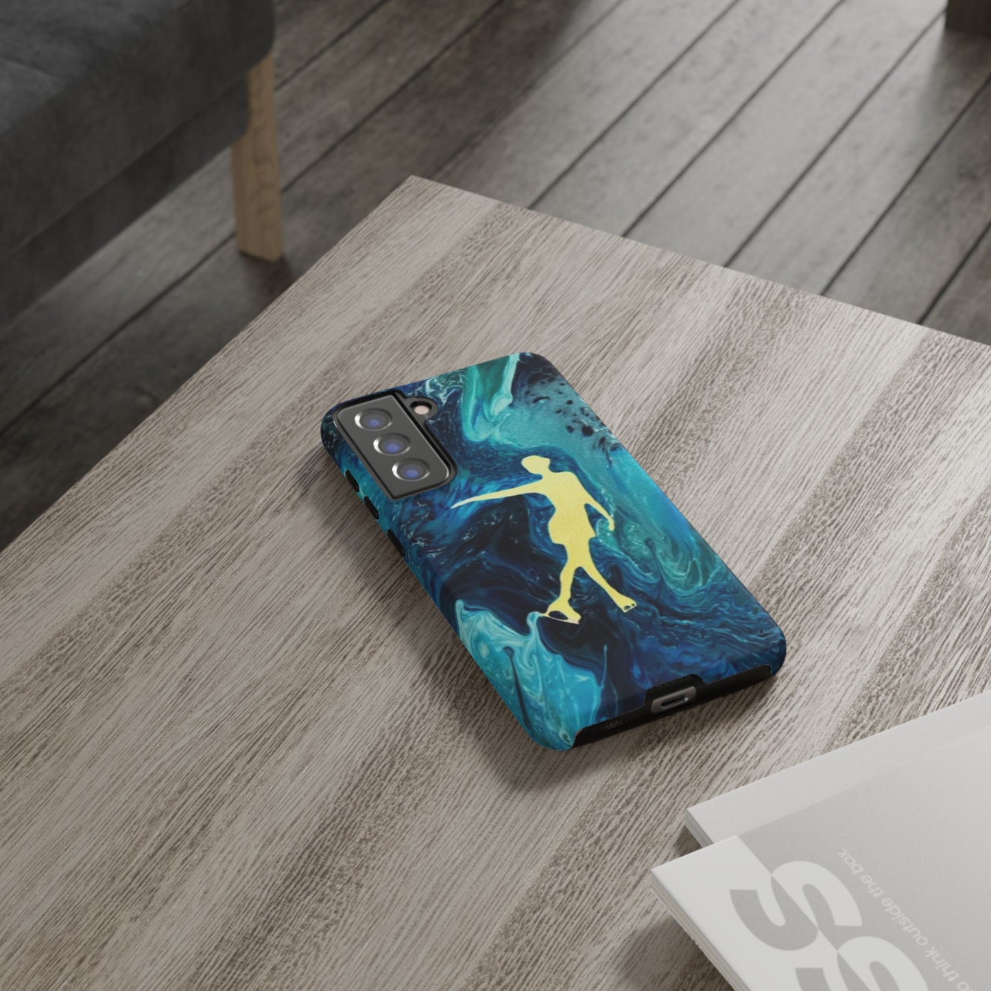 Figure skating phone case