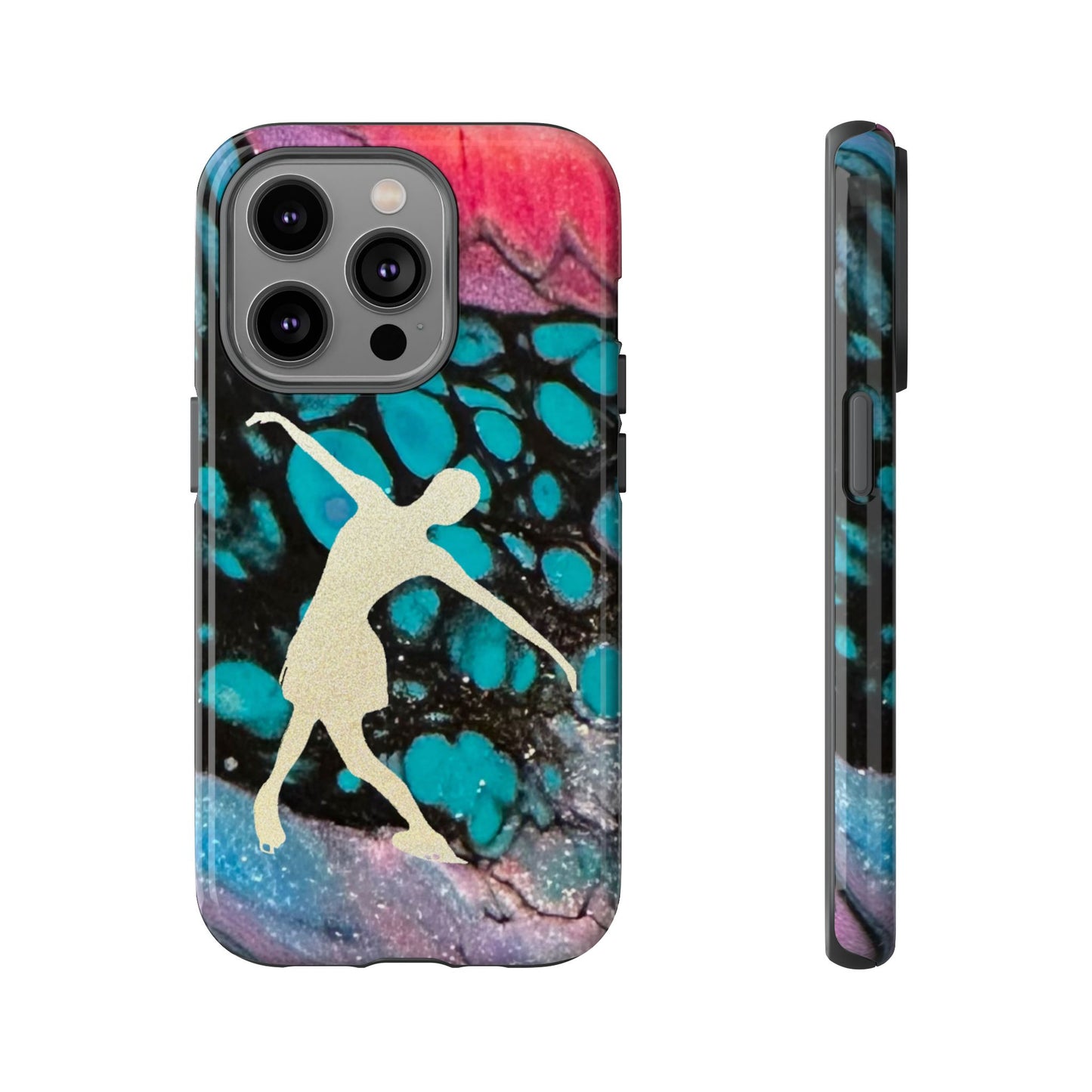 Figure skating phone cases