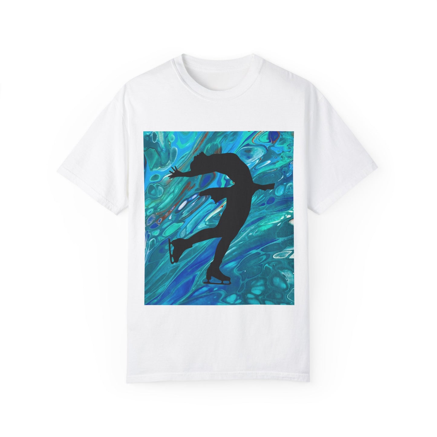 Figure Skating T-Shirt - Unisex Garment-Dyed Tee