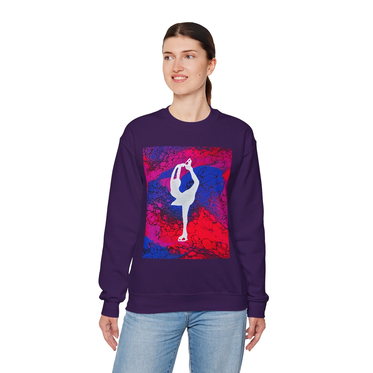 Unisex Figure Skating Crewneck Sweatshirt