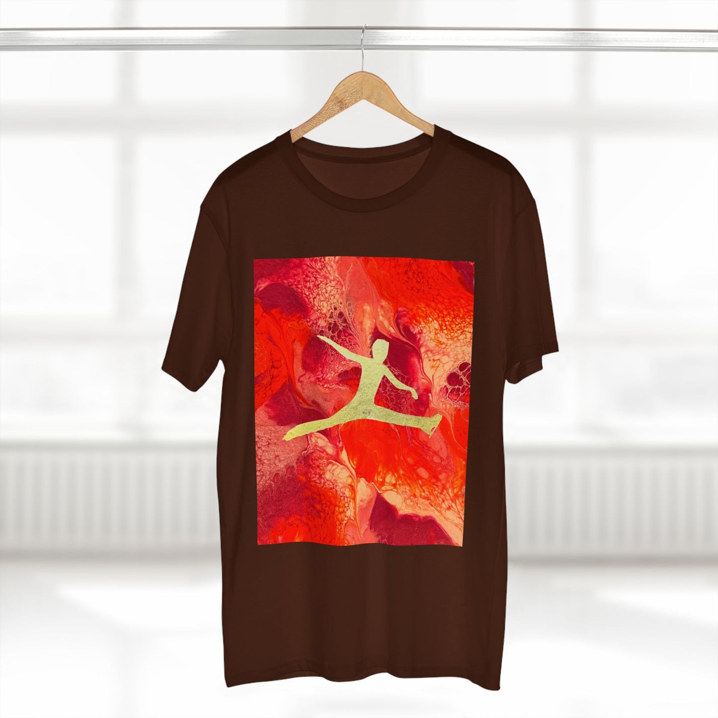 Men's figure skating T-shirt