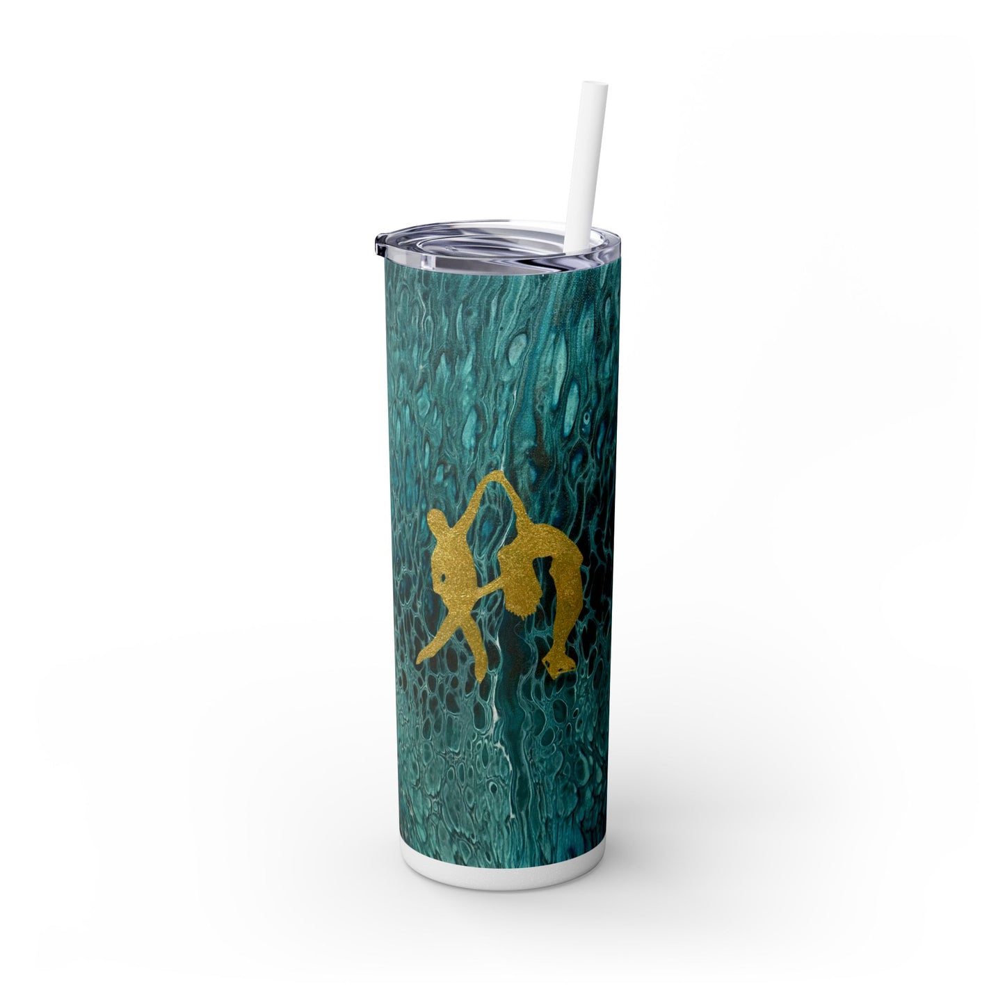 Figure Skating Tumbler, 20oz with straw