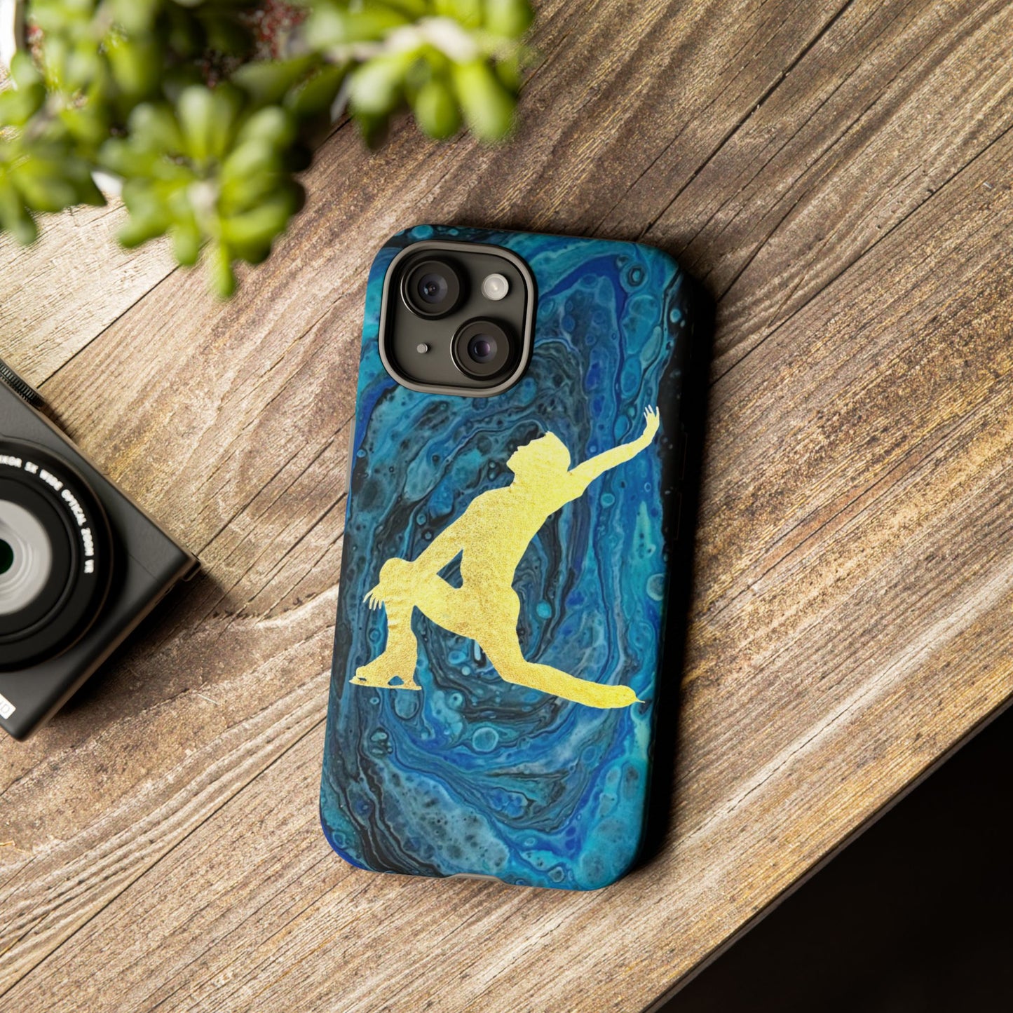 Figure skating phone cases