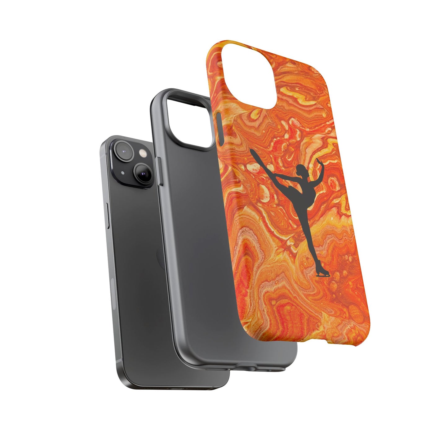 Figure skating phone case