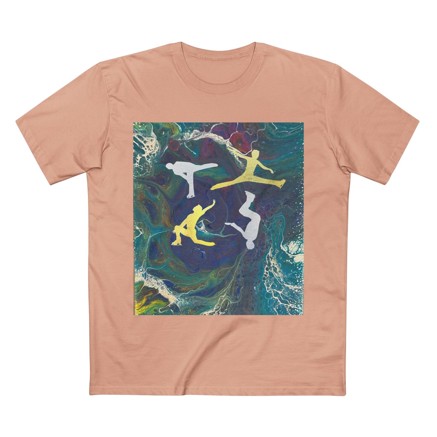 Men's figure skating T-shirt