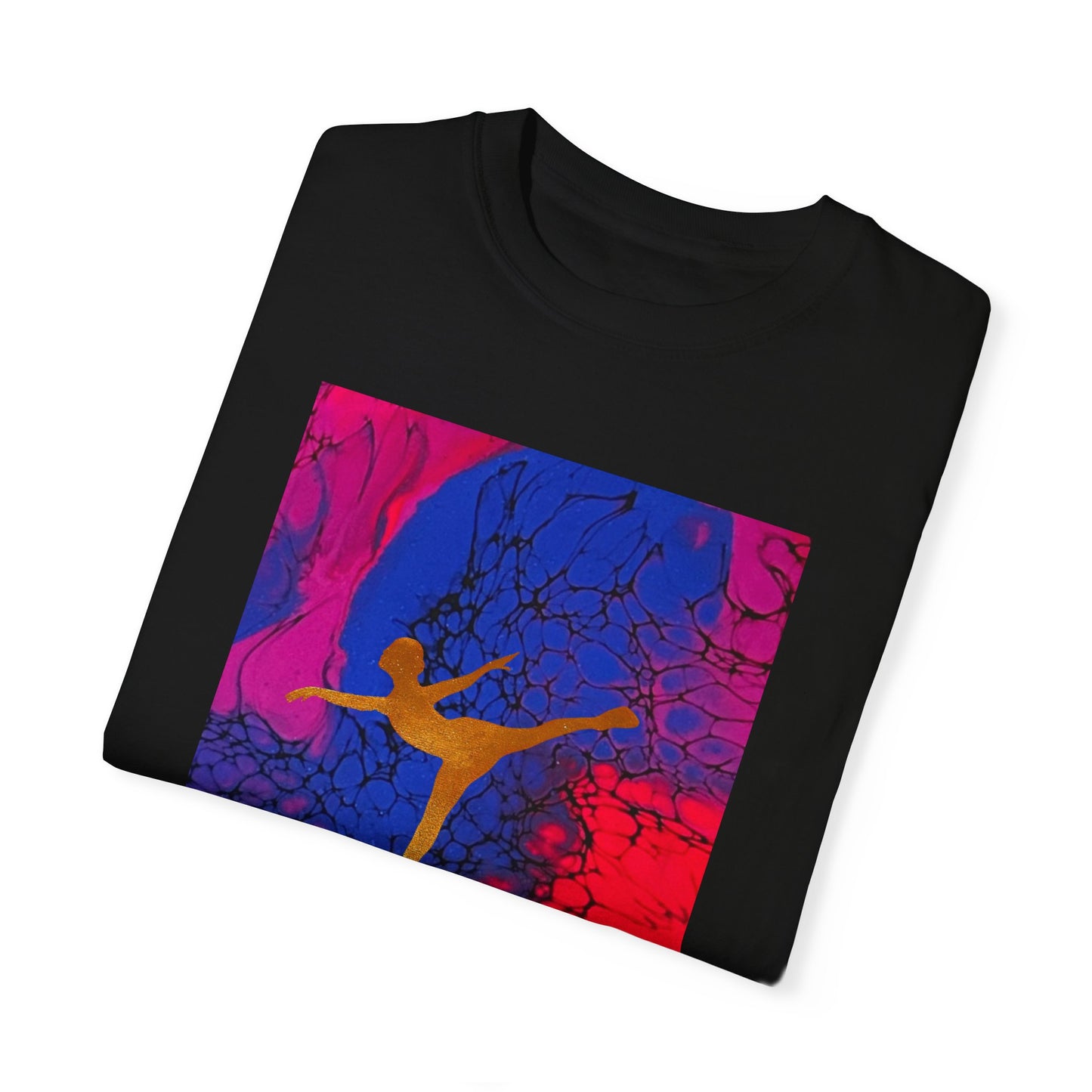 Figure Skating T-shirt—Unisex Garment-Dyed Tee