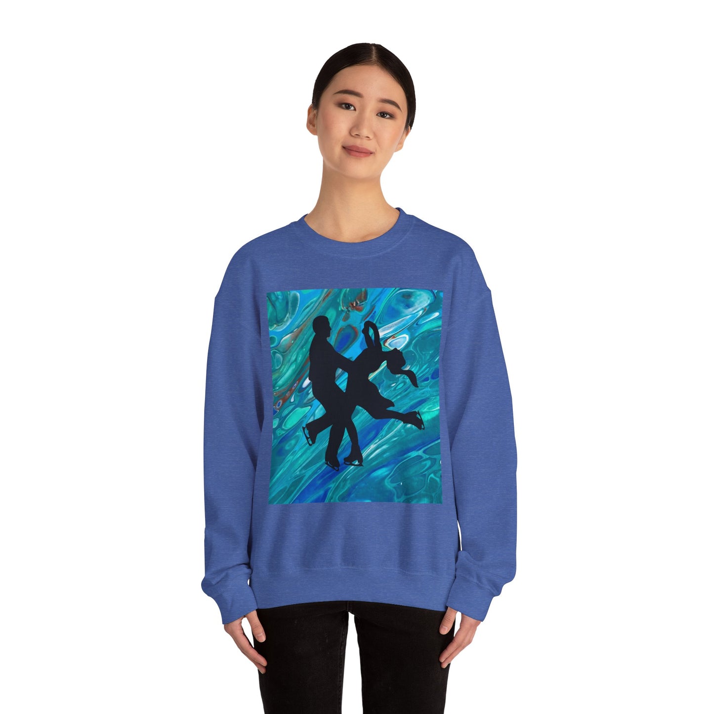 Unisex Figure Skating Crewneck Sweatshirt