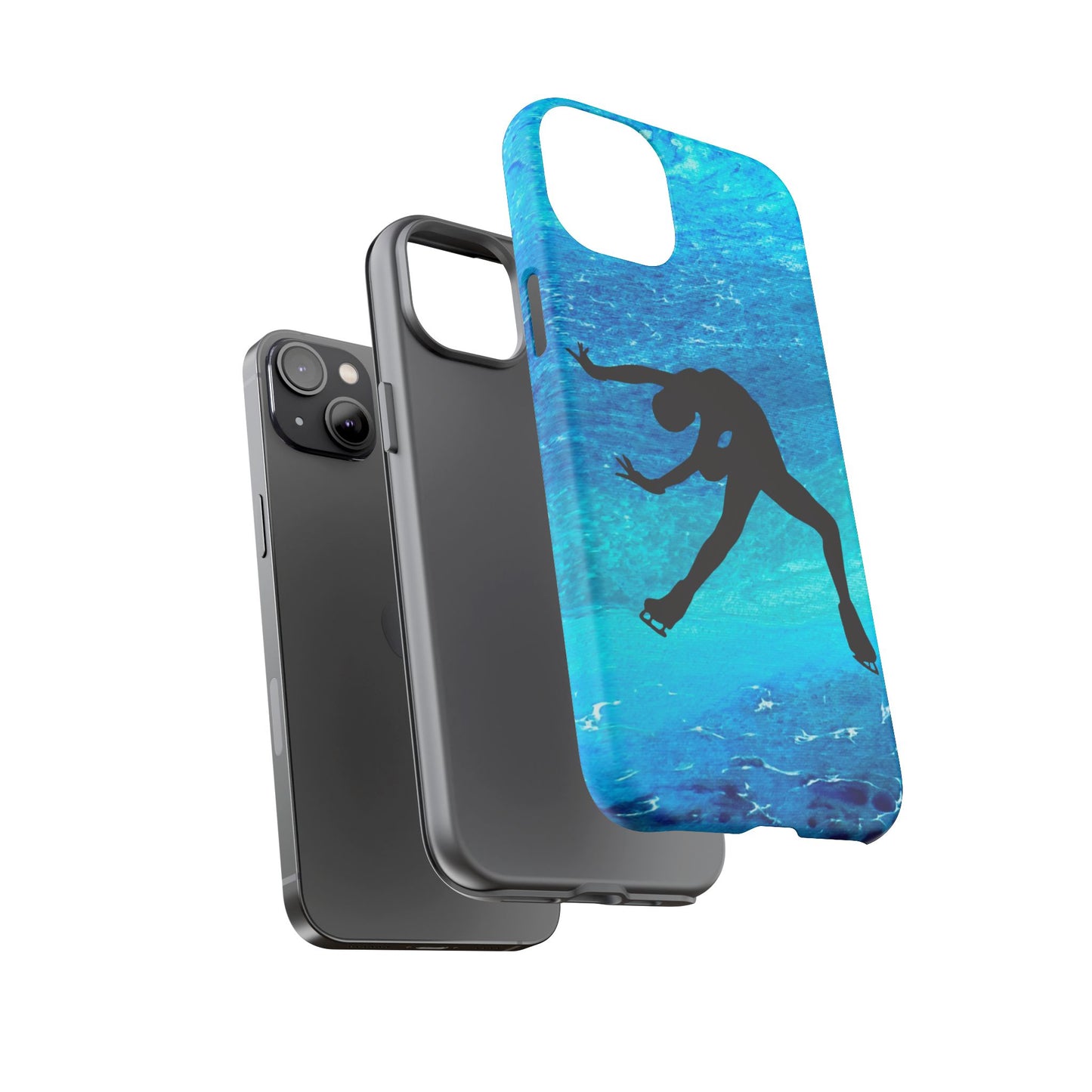 Figure skating phone cases