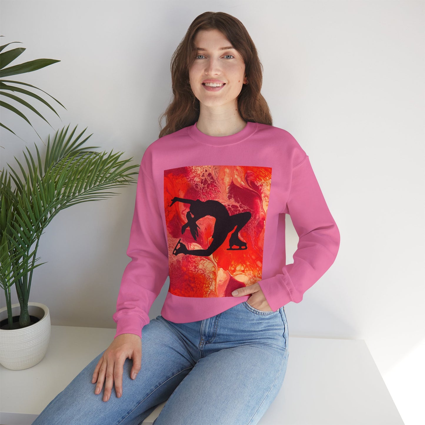 Unisex Figure Skating Crewneck Sweatshirt