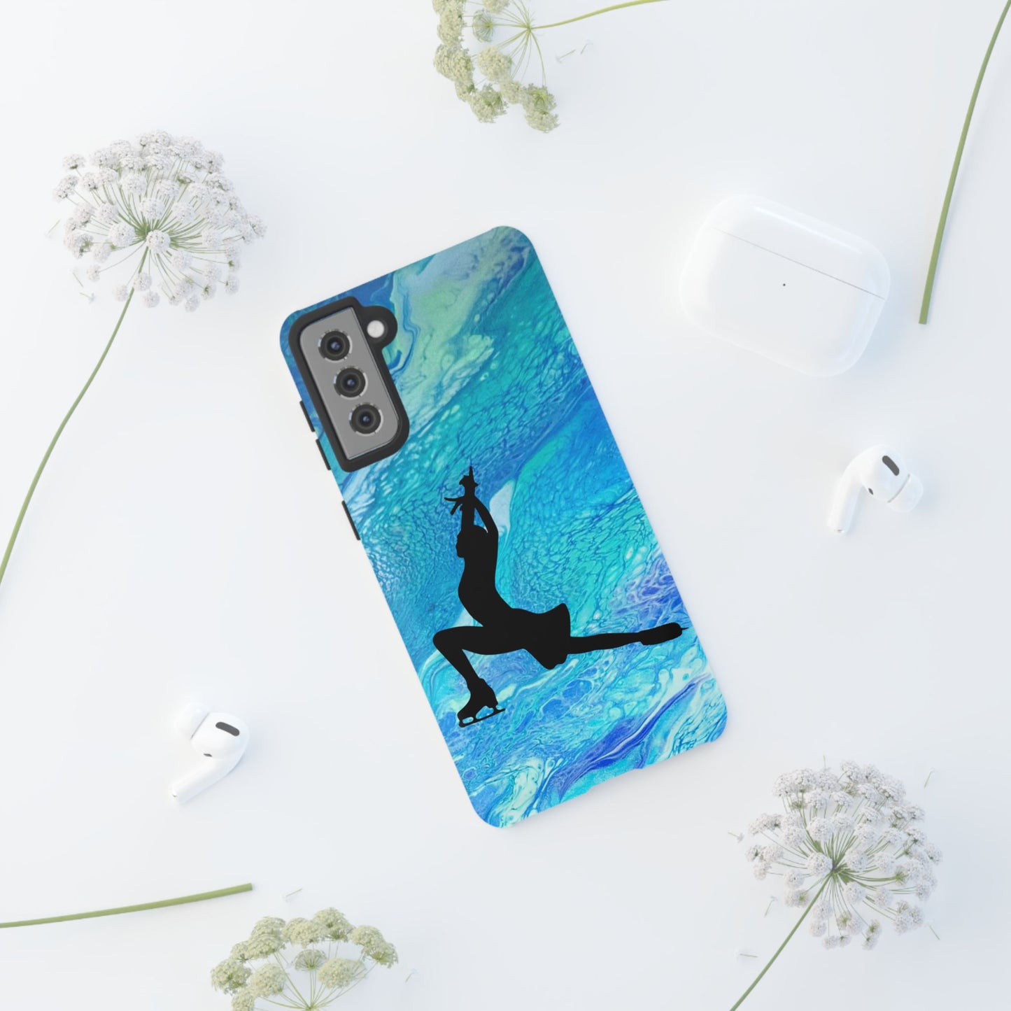 Figure skating phone cases